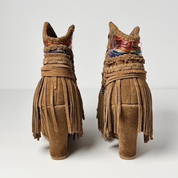 Naughty Monkey Canyon Dream Western Ankle Bootie Women's Sz 9 - Picture 8 of 10